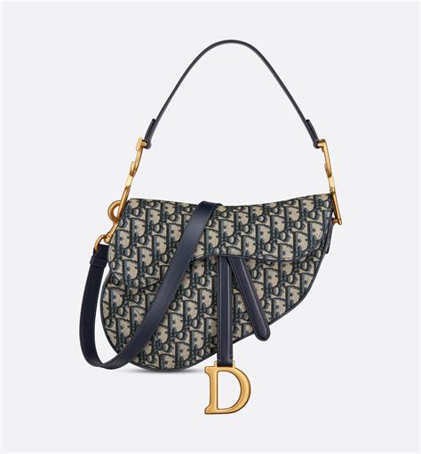 blue dior oblique bag|dior oblique saddle bag.